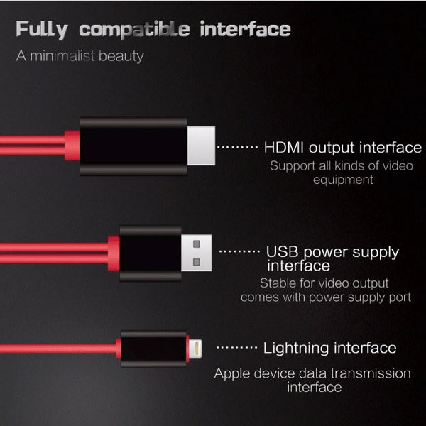 Speedex™ - Ultrahöghastighets HDMI till TV-kabel
