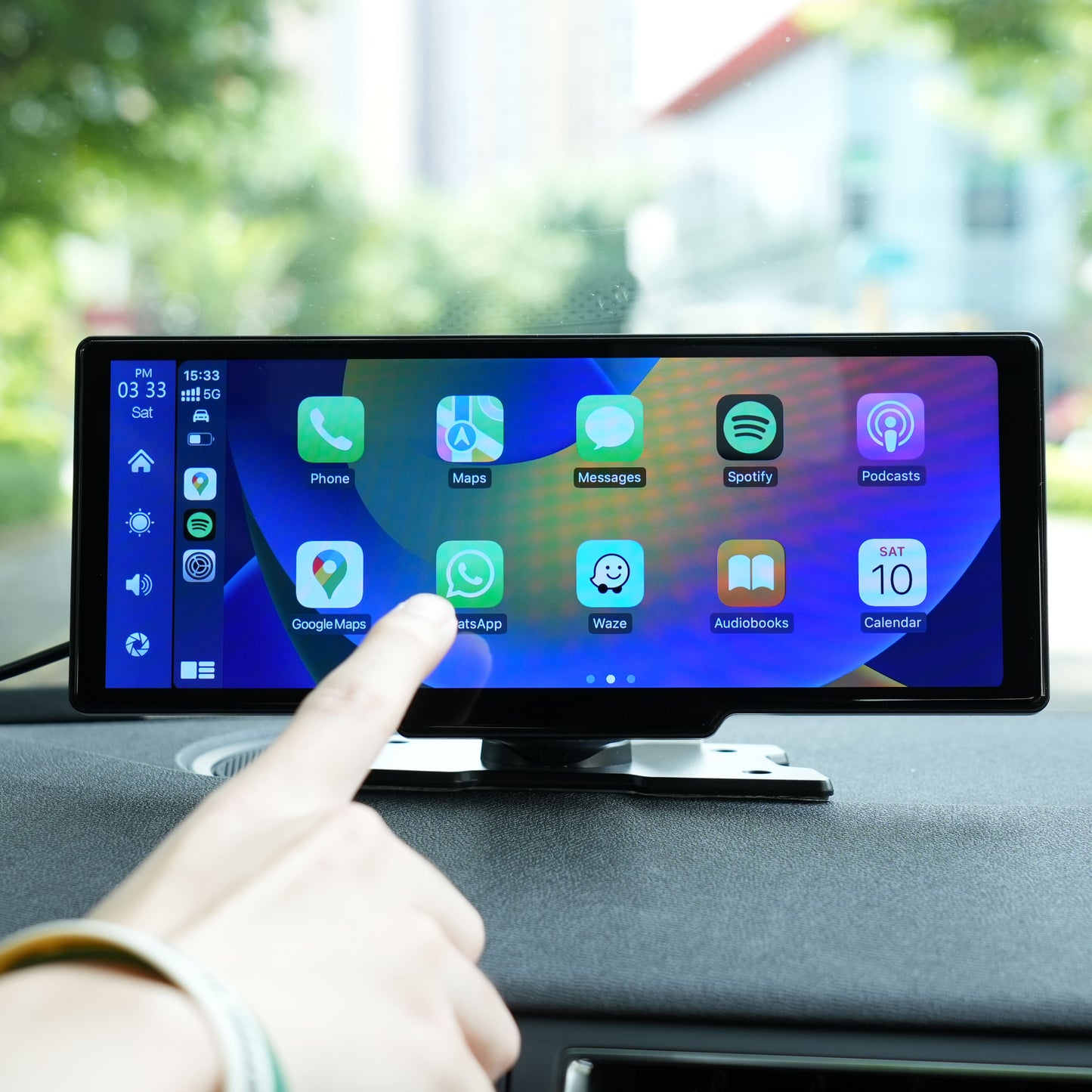 CarPlay™ - Bredskärm (26 cm) - Apple & Android
