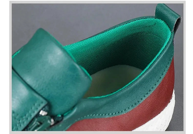 LUCA™ - Claude Monet Sneakers i läder