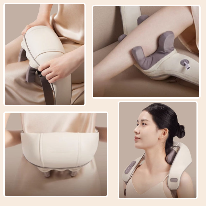 ComfortFlex™ - Massageapparat för nacke och axlar med värme
